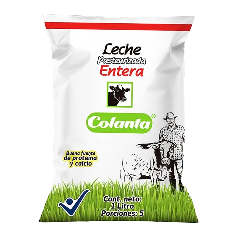 LECHE COLANTA PASTEURIZADA ENTERA X1000 ML